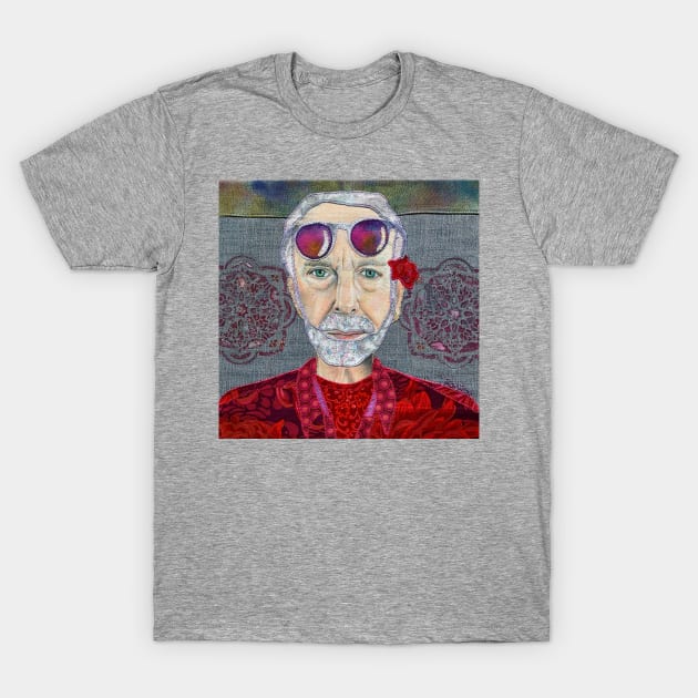 L O V E is who we are, Krishna Das T-Shirt by karenpaytonart